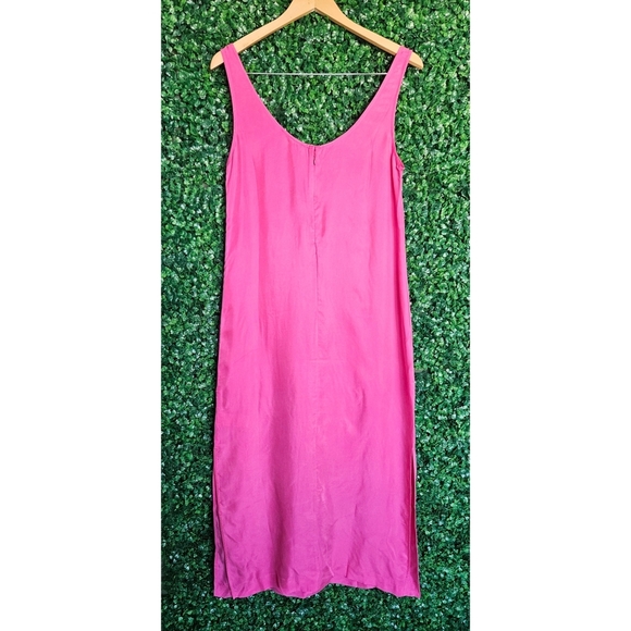 J.Crew Scoopneck cupro-blend slip dress - Picture 3 of 9